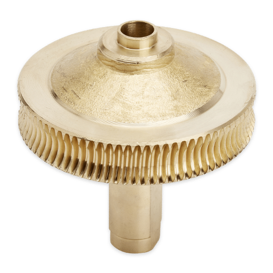Roue dentée en cupro aluminium