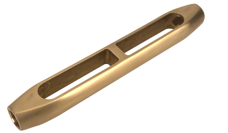 Ridoir marin pièce en cupro-aluminium