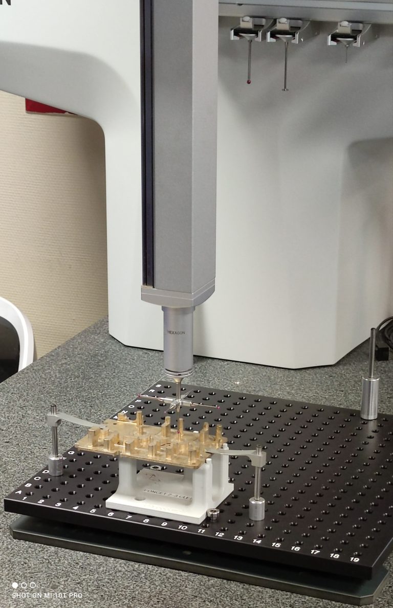 machine de contrôle 3D