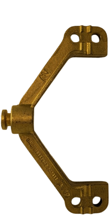 Pièce d'attache ferroviaire en cupro ref202811 SNCF